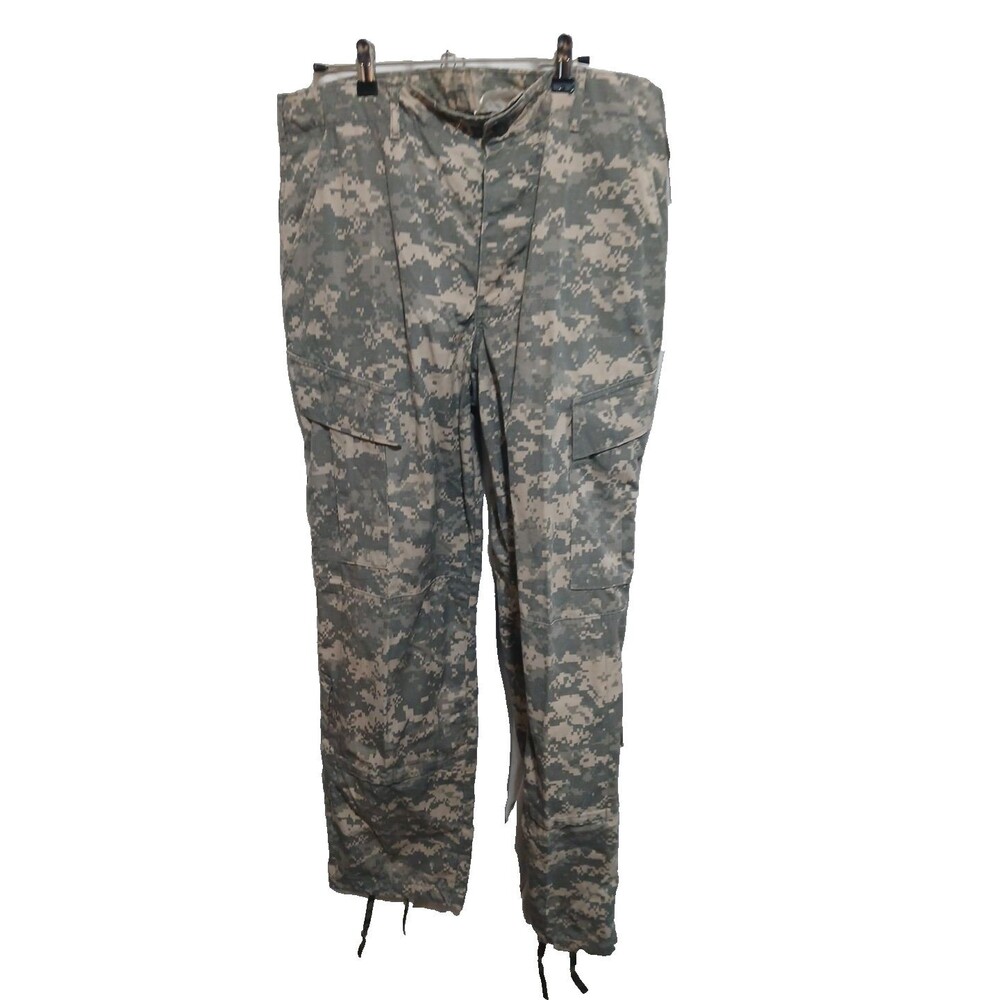 ACU Pants/Trousers Large Long USGI Digital Camo Army Combat Waist  31 To 35 #3